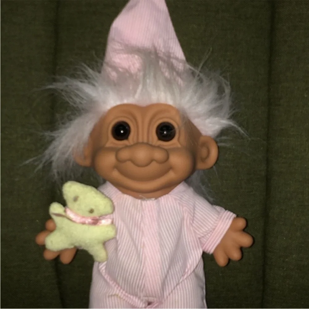 Euc vintage troll dolls